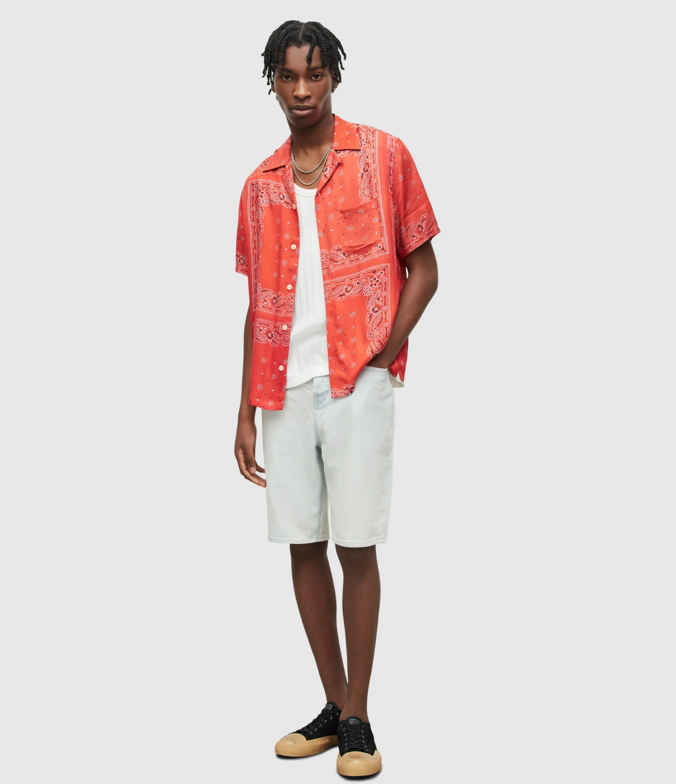 Camisa Tikal Ruby Red - Imagen 7