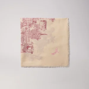 Pañuelo mezcla cachemira estampada