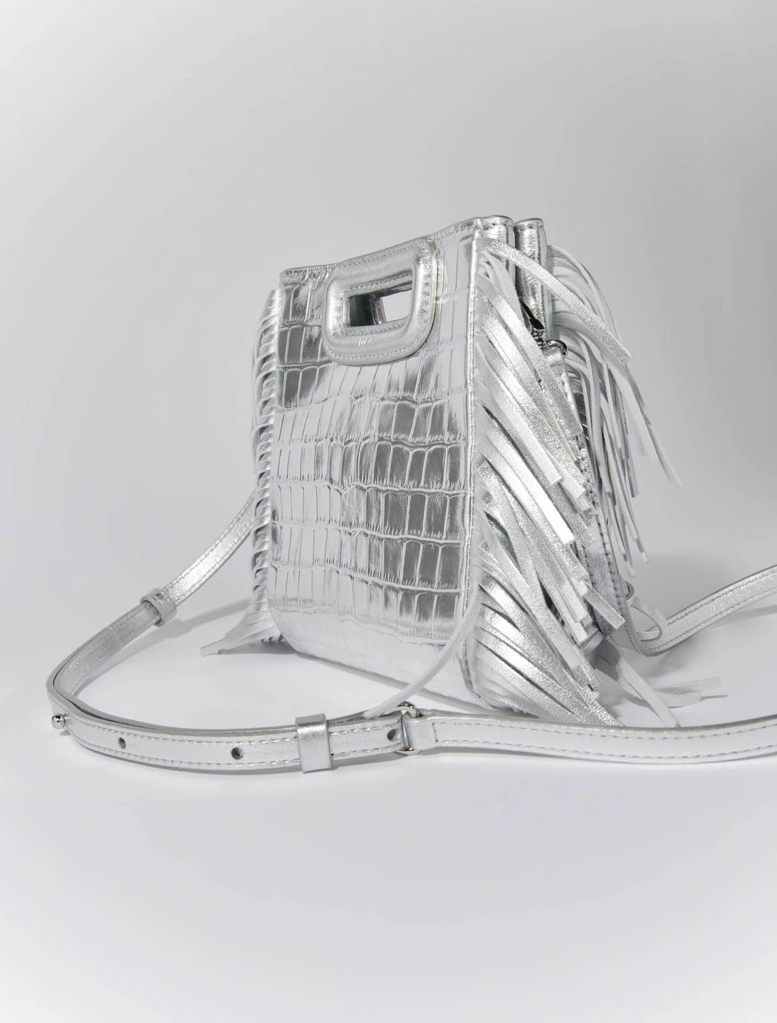 Bolso M Mini de piel de cocodrilo - Imagen 6