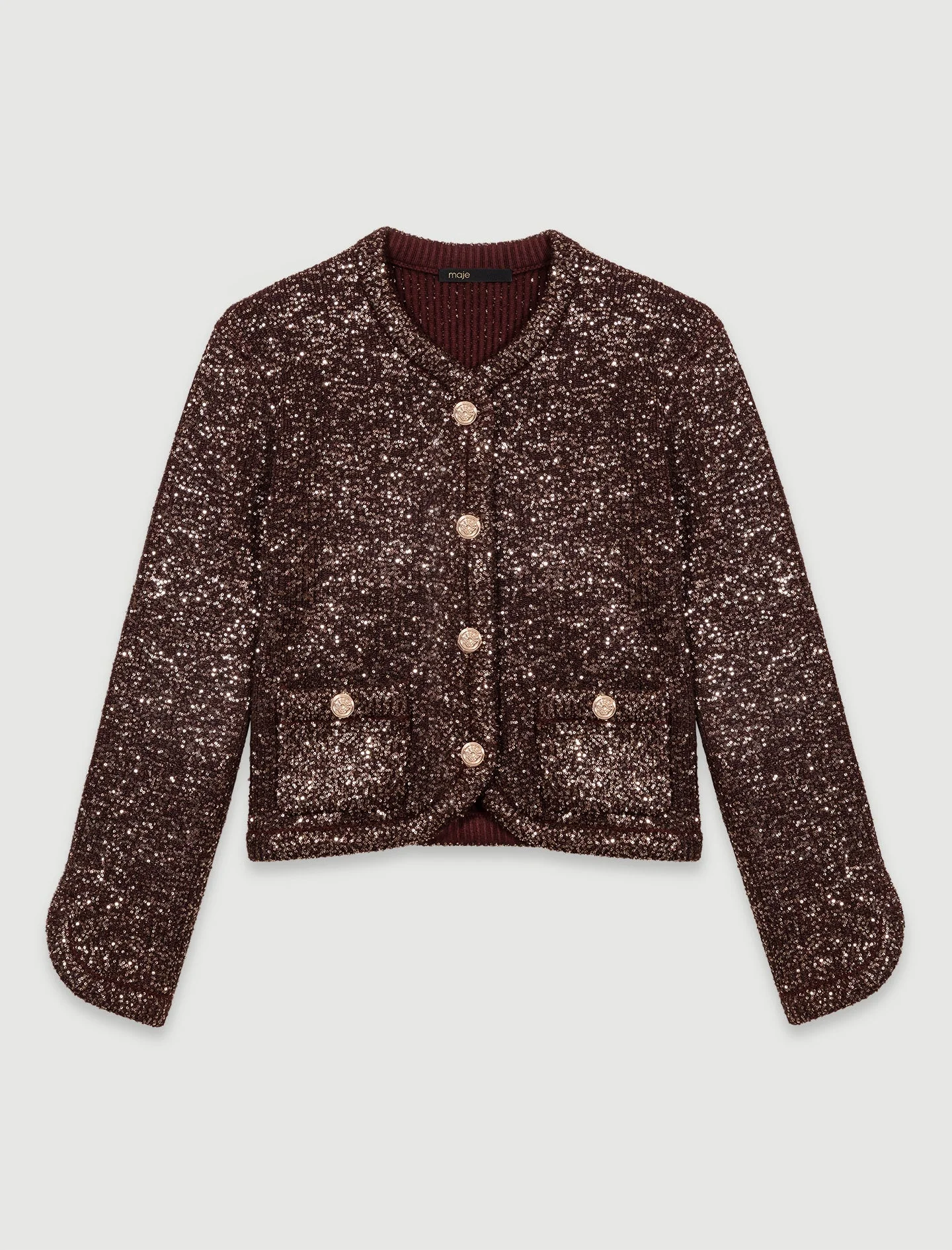 Cárdigan con lentejuelas - Imagen 5