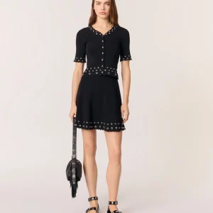 Cárdigan corto calado