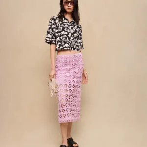 Camisa corta con estampado