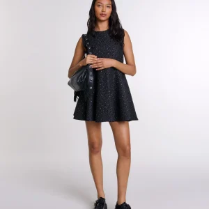 Vestido-mono con strass