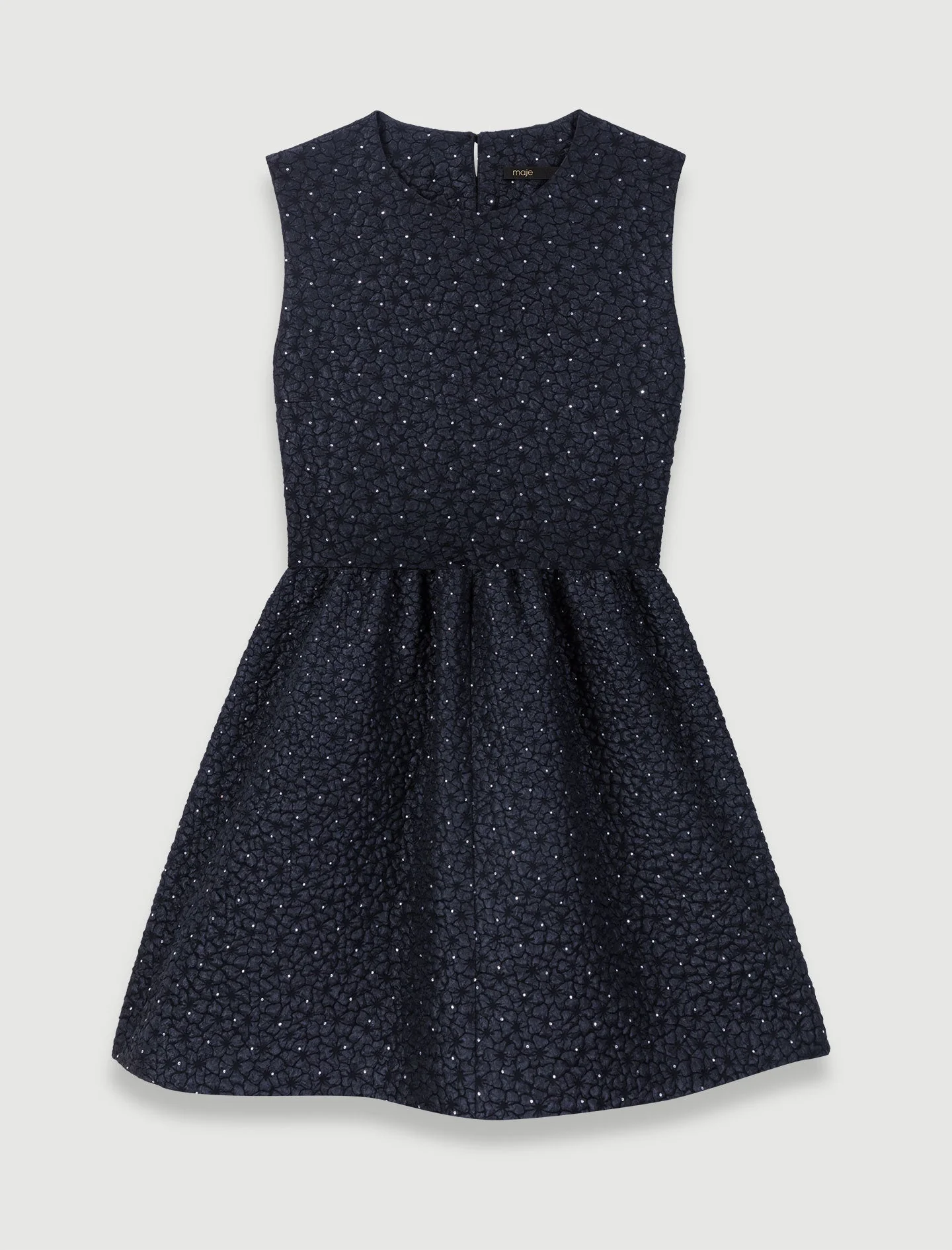 Vestido-mono con strass - Imagen 5