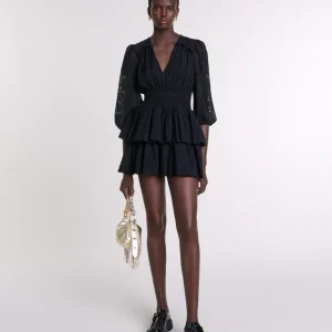 Vestido trampantojo con motivo