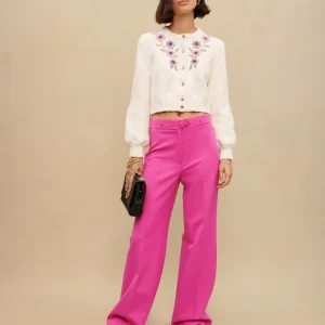 Pantalón de traje amplio