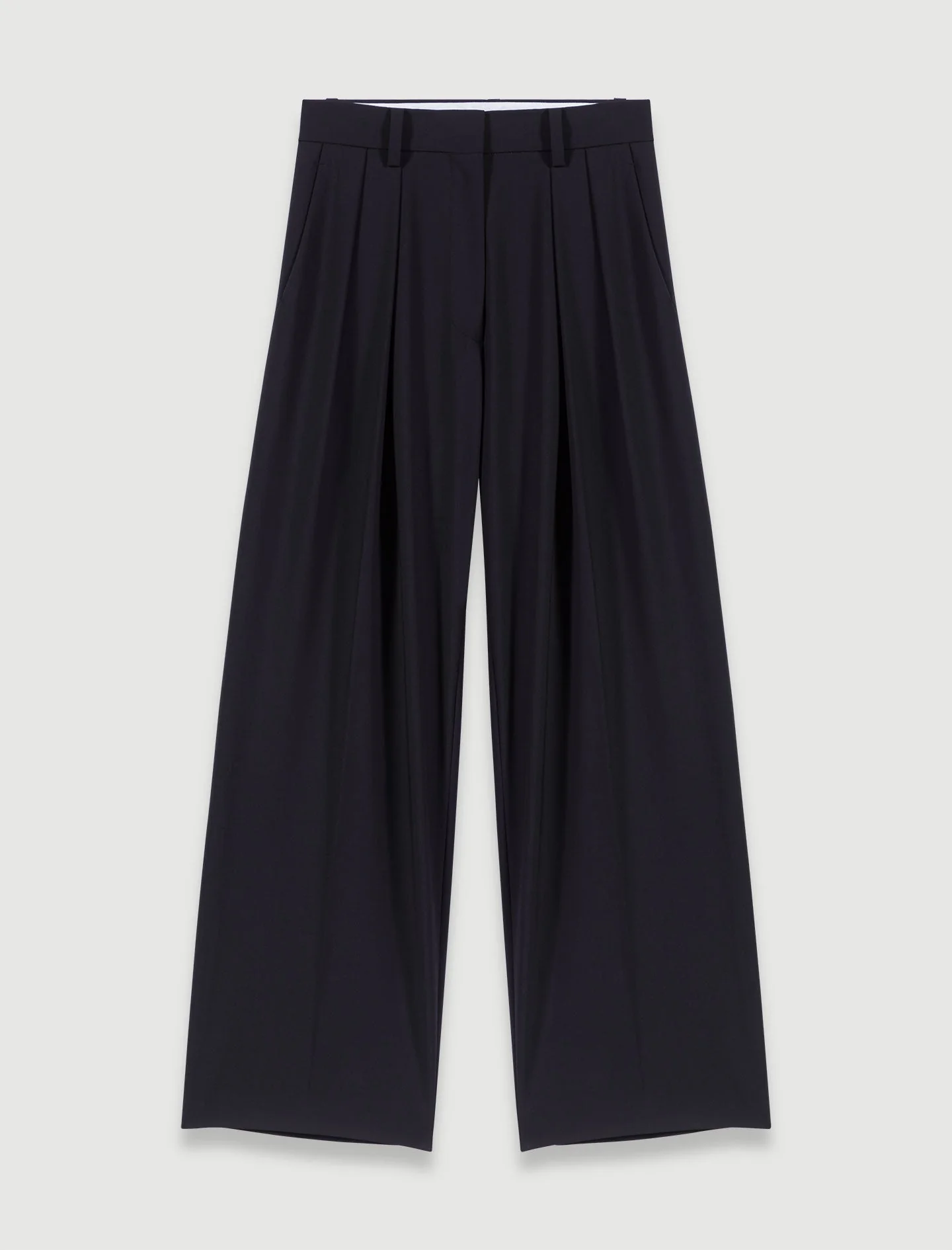 Pantalón ancho de corte masculino - Imagen 5