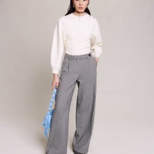 Pantalón de traje ancho