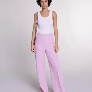 Pantalón de traje ancho