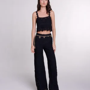 Pantalón de ganchillo