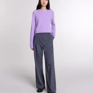 Pantalón de traje con strass