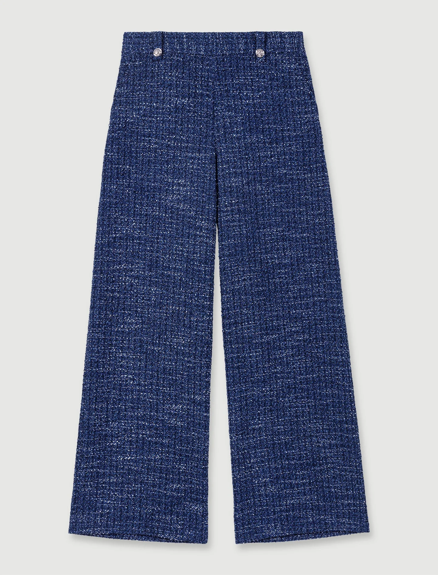 Pantalón ancho de tweed - Imagen 5
