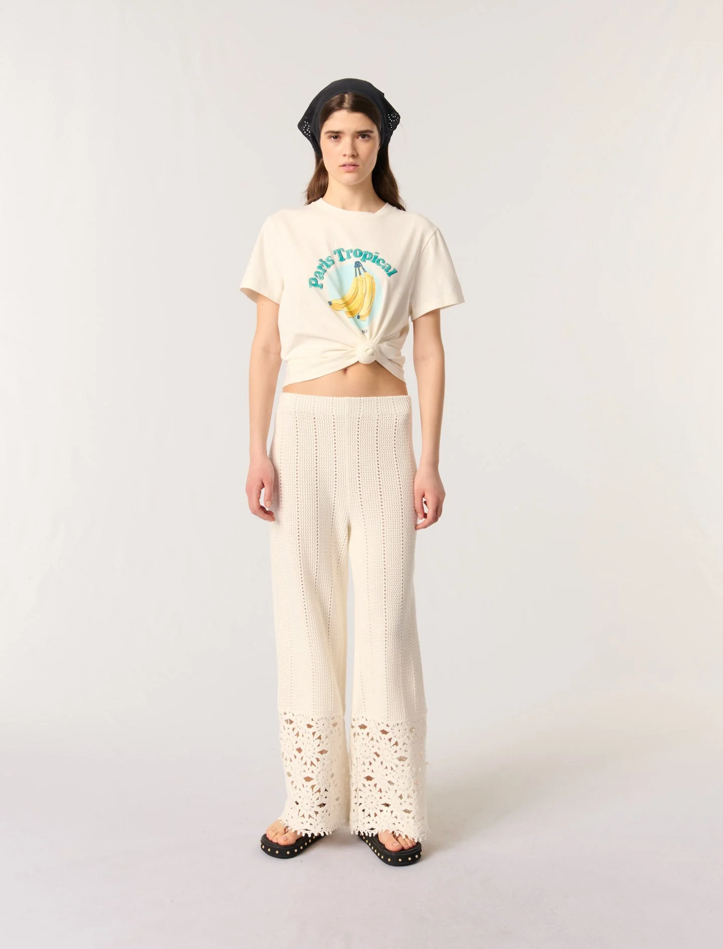 Pantalón de ganchillo