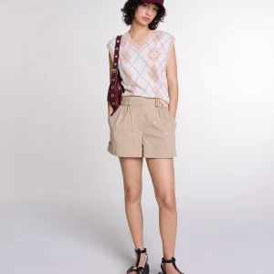 Jersey tejido sin mangas