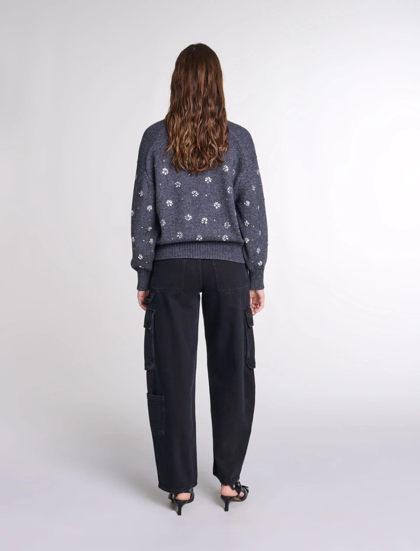 Jersey de punto con strass - Imagen 4