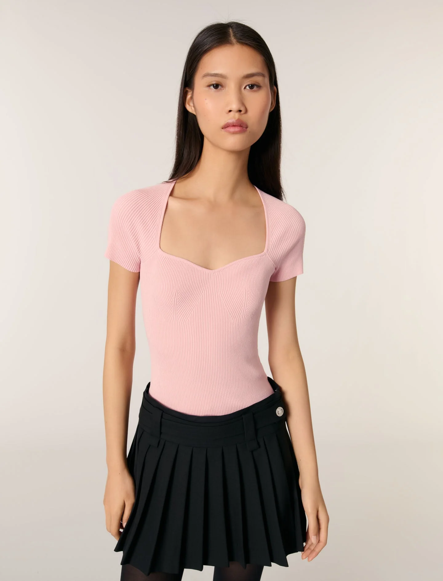 Top de punto de canalé - Imagen 3