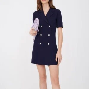 Vestido de punto tipo americana