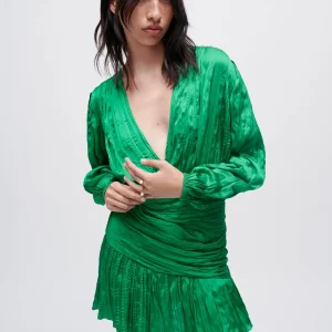 Vestido ajustado de lamé