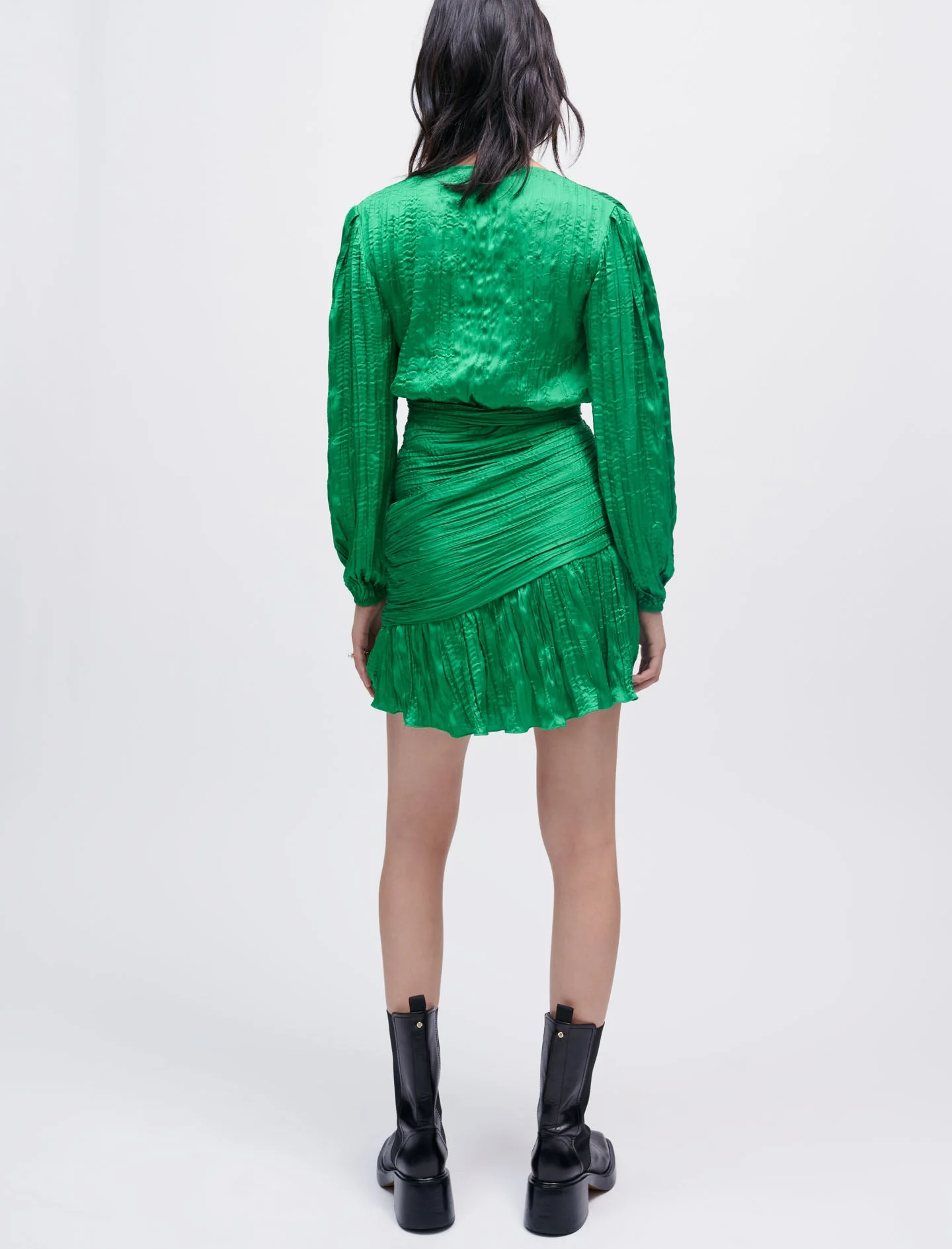 Vestido ajustado de lamé - Imagen 5