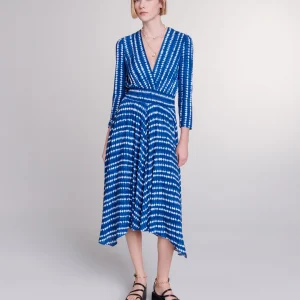 Vestido largo asimétrico