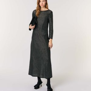 Vestido largo con estrás