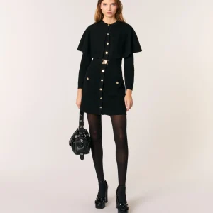 Vestido 2 en 1 con capa desmontable