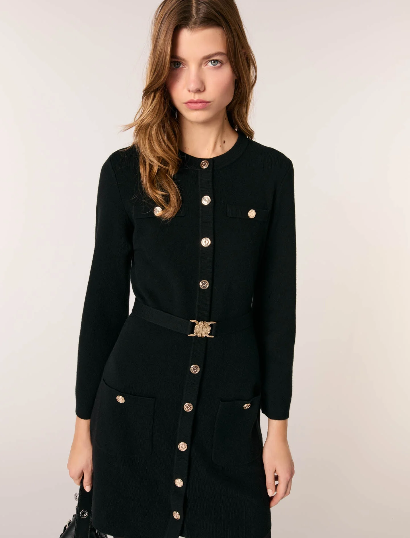 Vestido 2 en 1 con capa desmontable - Imagen 3