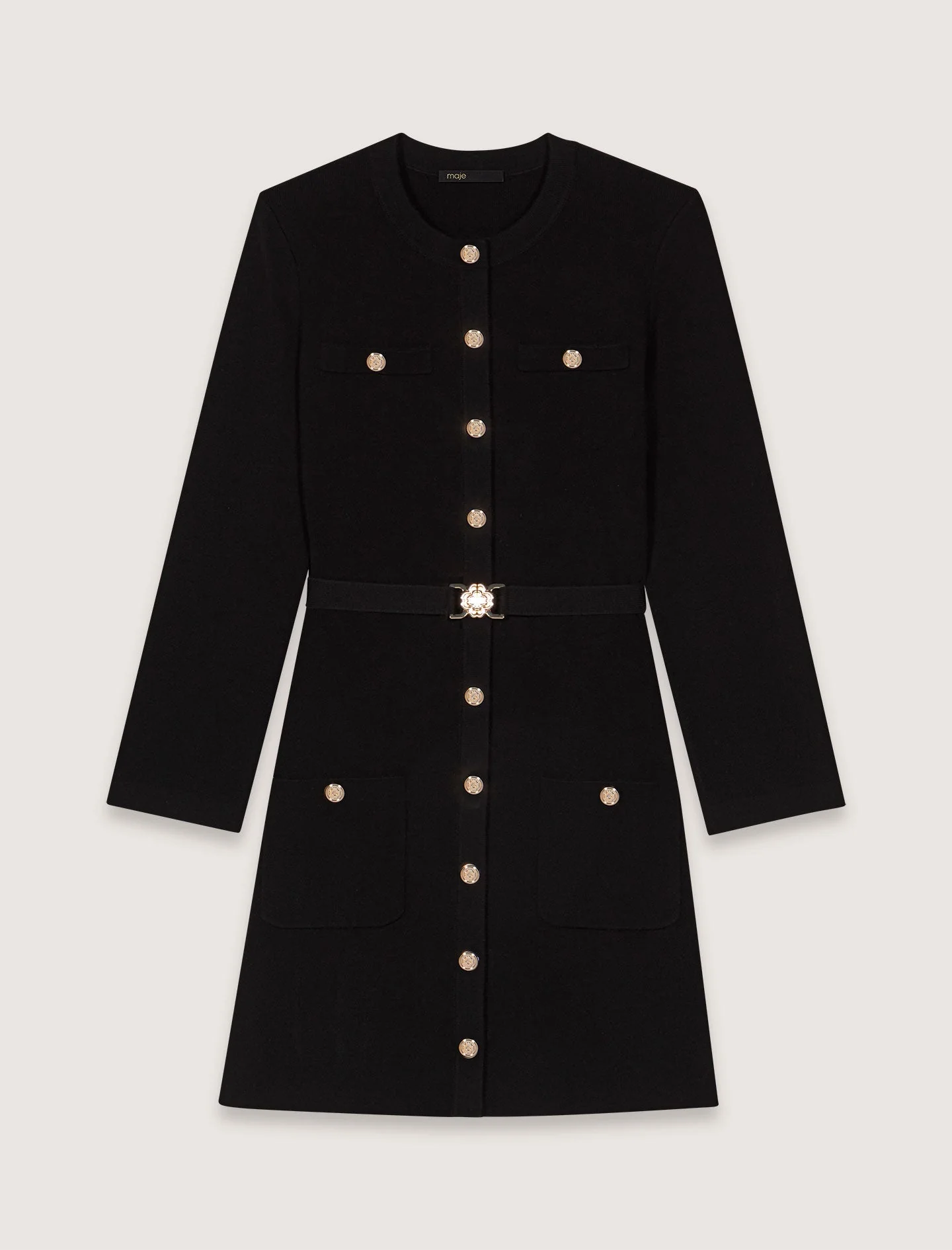 Vestido 2 en 1 con capa desmontable - Imagen 5