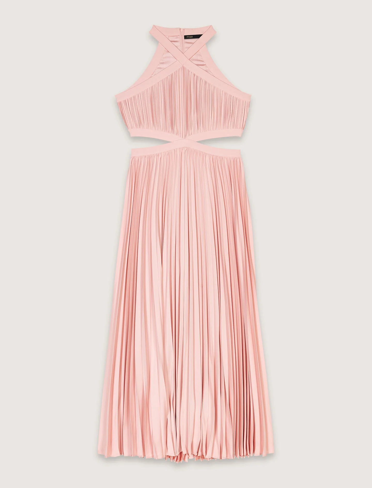 Vestido largo plisado - Imagen 4