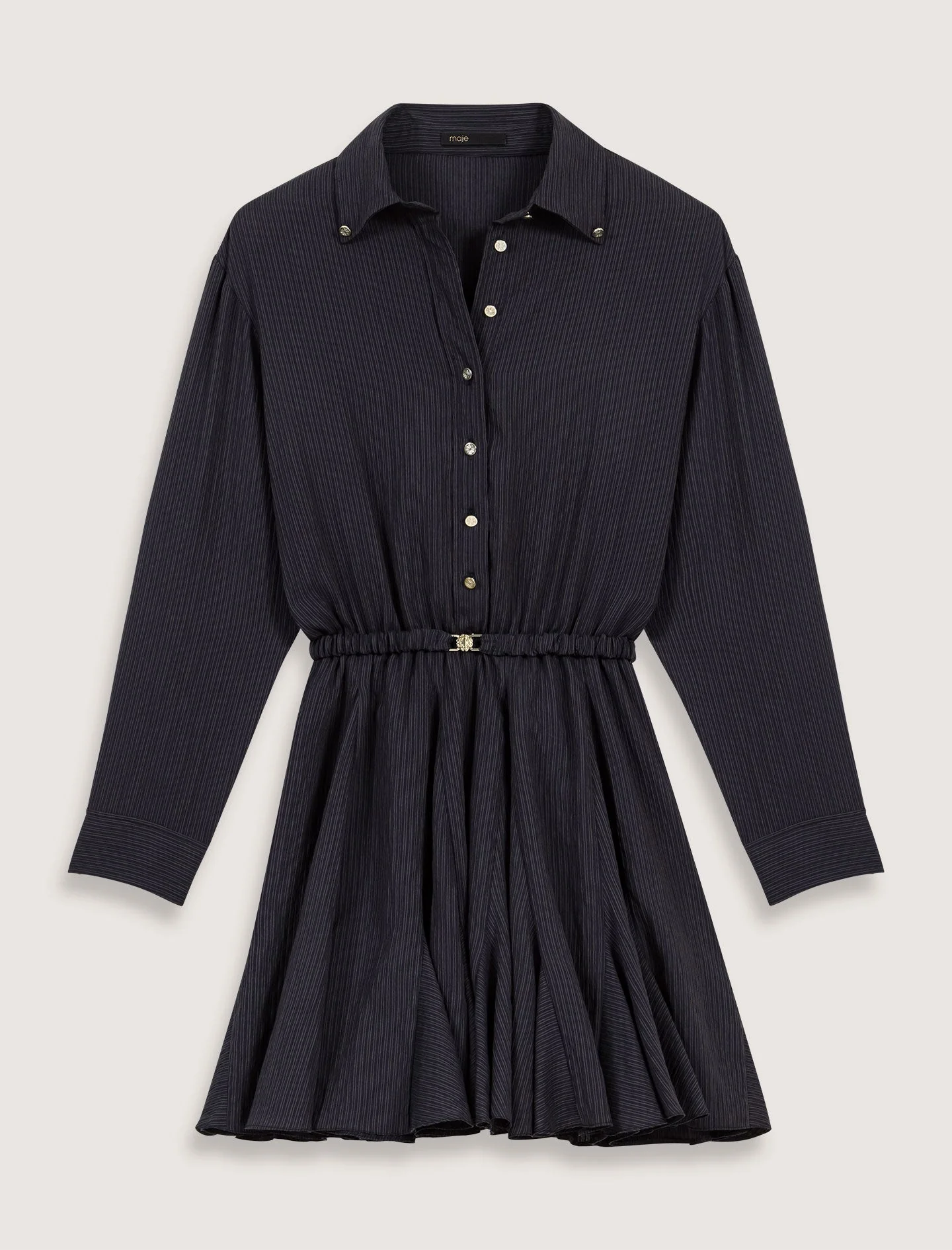 Vestido corto de crepé - Imagen 4