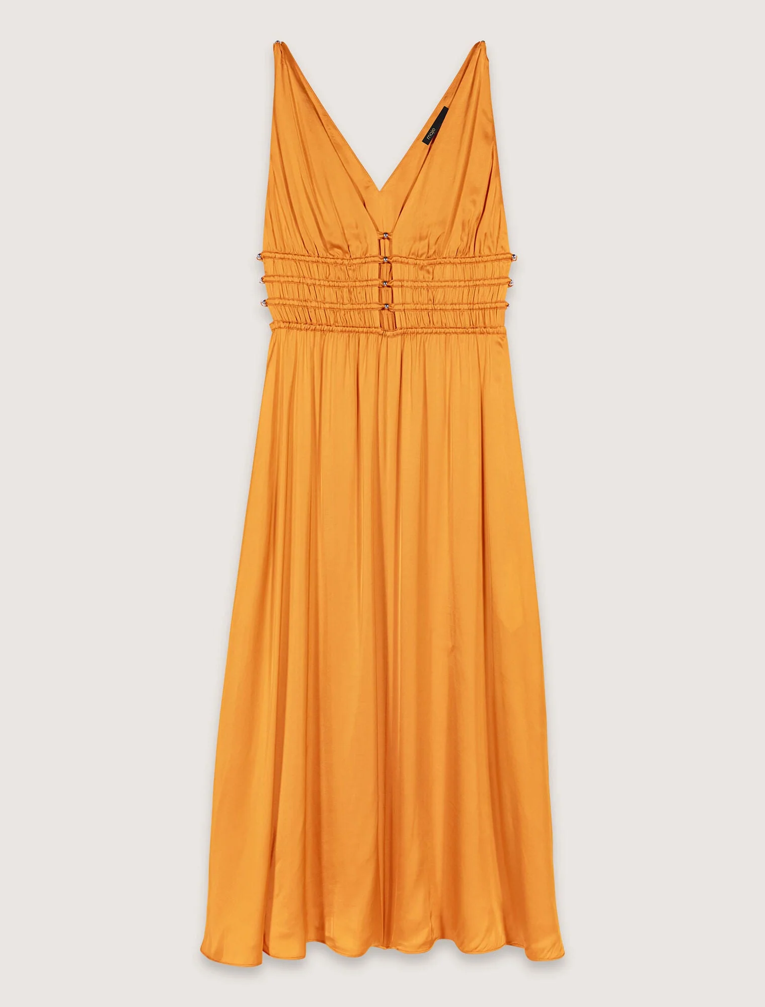 Vestido largo de rasete - Imagen 4