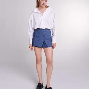 Pantalón corto trampantojo