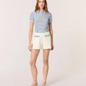 Pantalón corto de punto