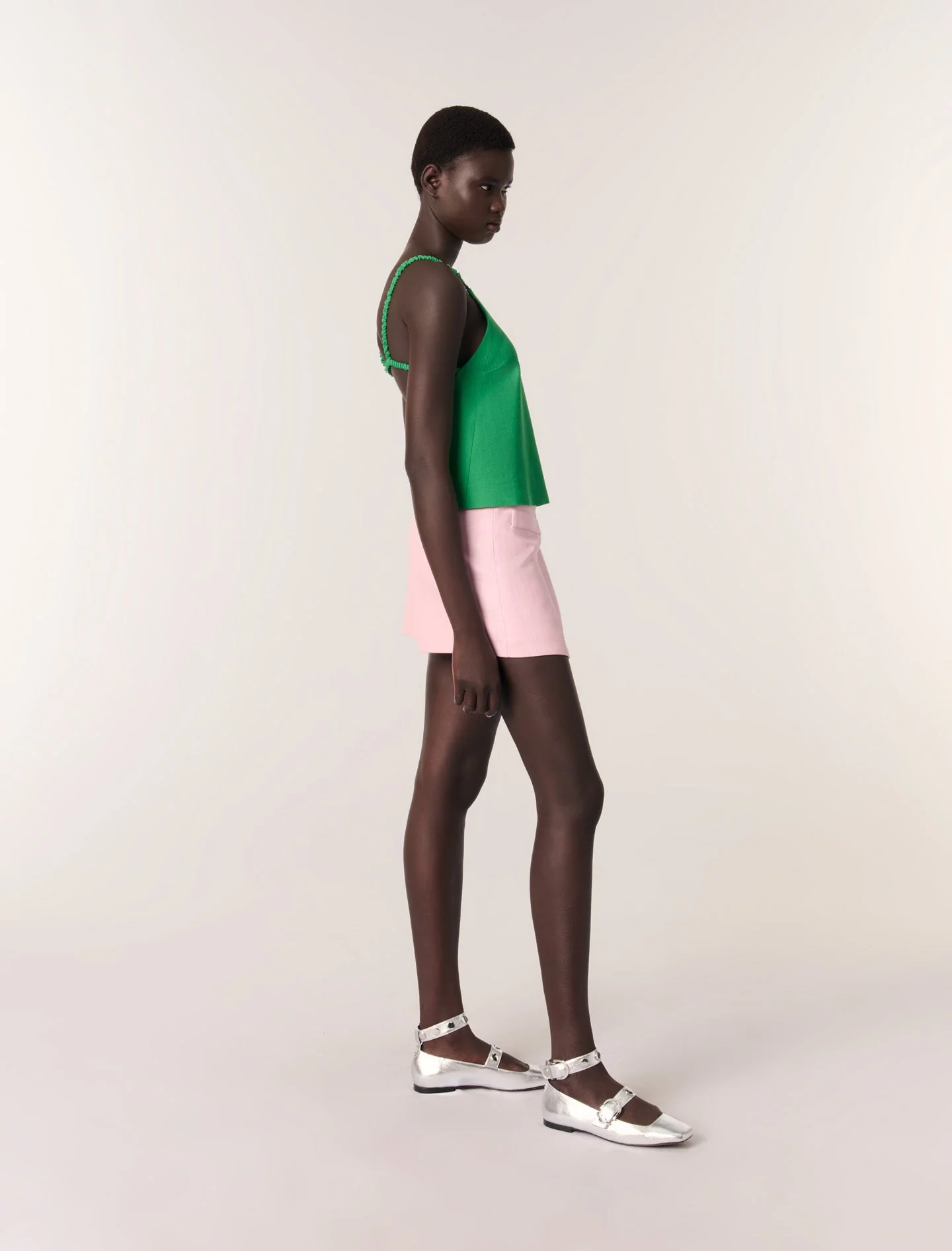 Pantalón corto de traje trampantojo - Imagen 3