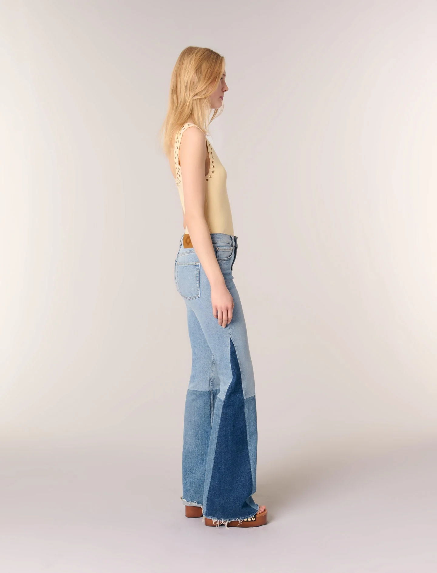 Top de punto y ojales - Imagen 3