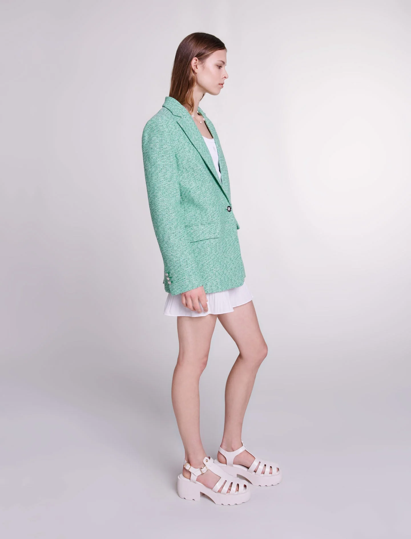 Chaqueta de tweed - Imagen 3