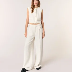 Chaqueta de tweed con lentejuelas