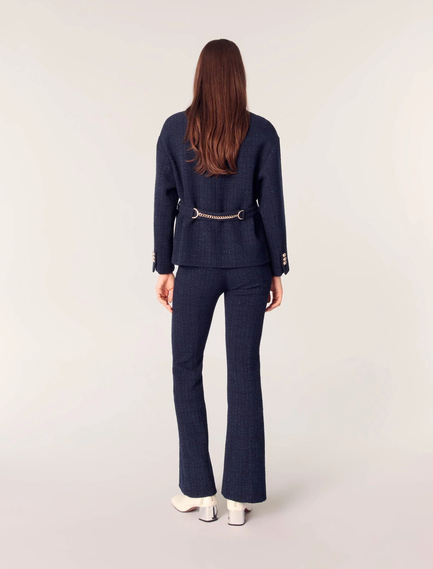 Chaqueta 4 bosillos de tweed - Imagen 4