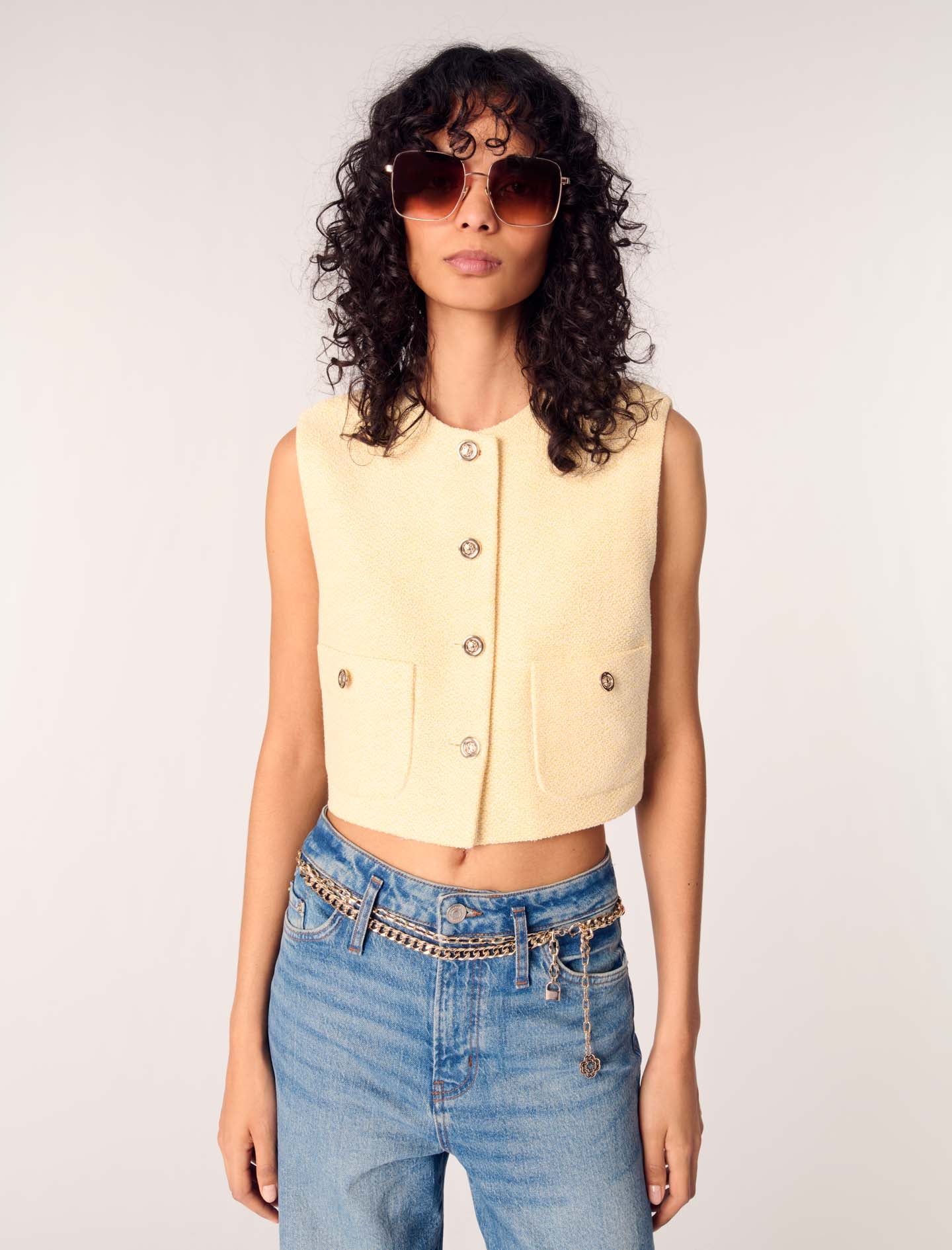 Chaleco de tweed - Imagen 5