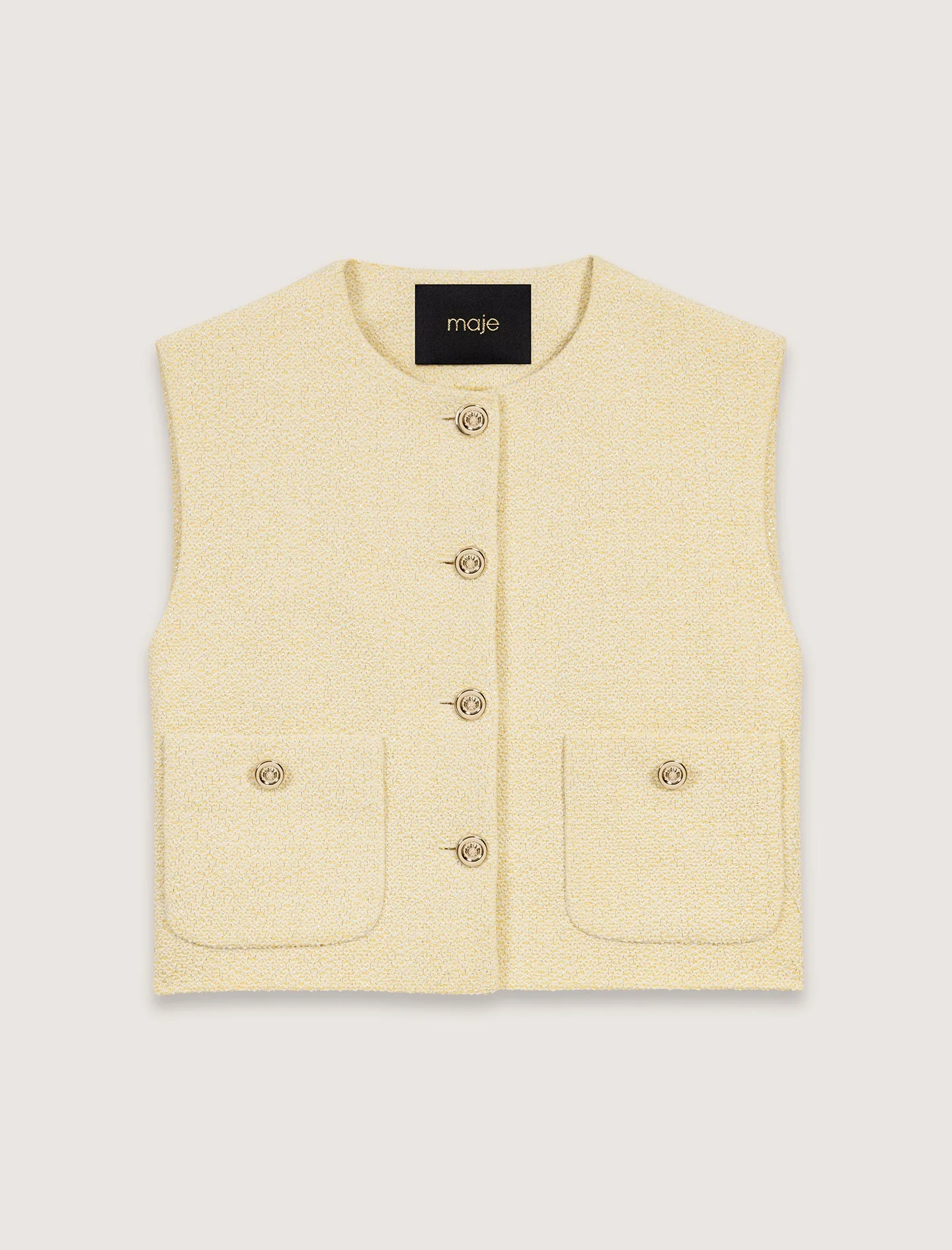 Chaleco de tweed - Imagen 4