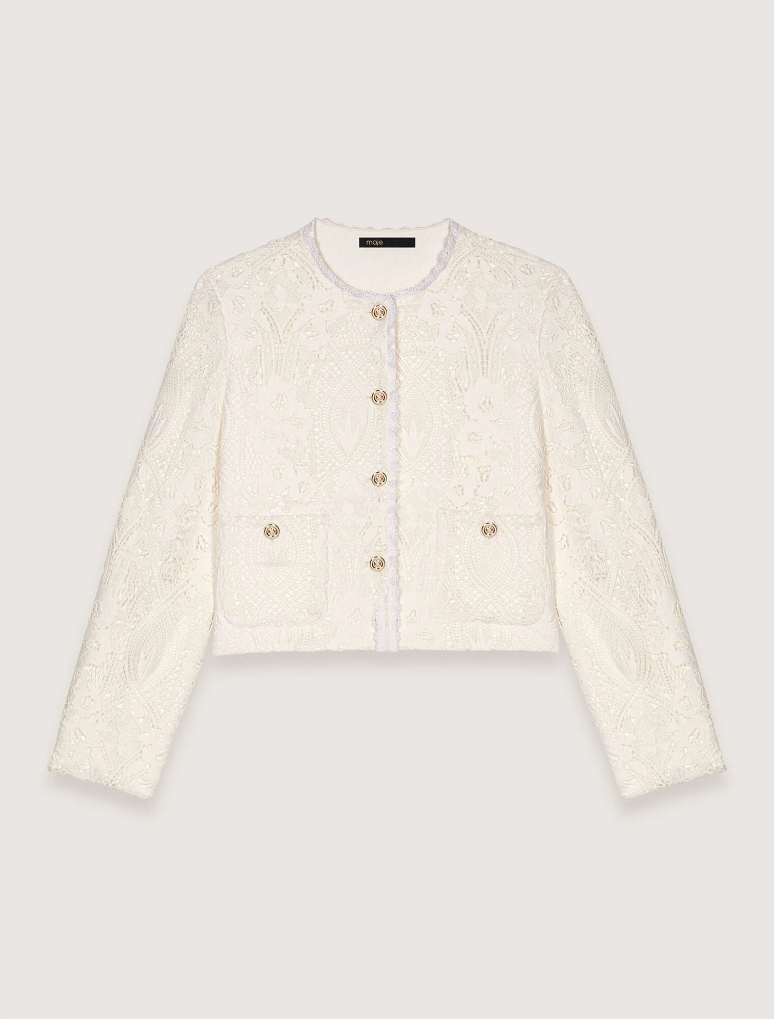 Chaqueta corta de encaje - Imagen 5