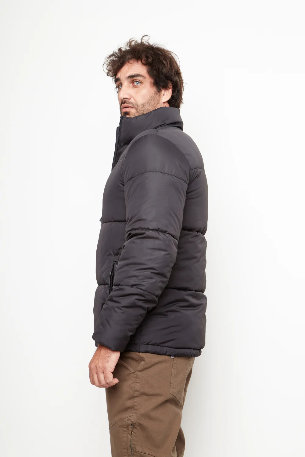 Parka Lauca Reciclada Negra Hombre - Imagen 5