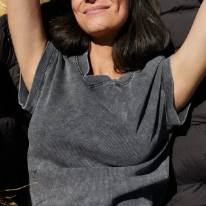 Polera Elis Orgánica Negra Mujer