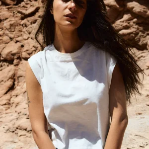 Polera Lilia Orgánica Blanca Mujer