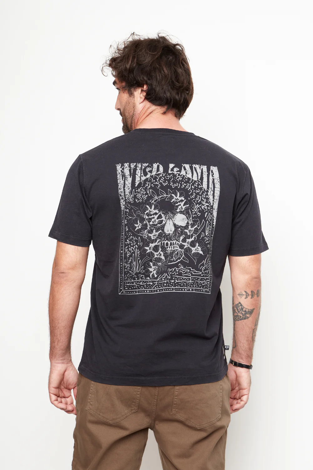 Polera Karu Orgánica Negro Hombre - Imagen 3