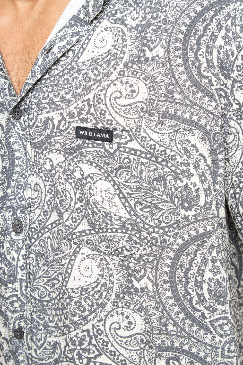 Camisa Mero Paisley Azul Hombre ECOVERO™ - Imagen 6