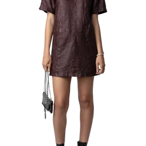 Vestido Riddy Cuir Chocolate