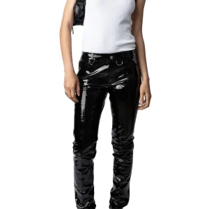 Pantalones Peko Vinyle Negro