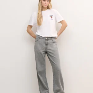 Camiseta bordado perrito brownie