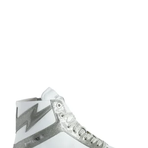 Sneakers High Flash Infinity Patent Plata